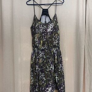 lululemon athletica Black and White Backless Dress